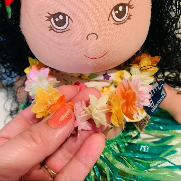 COPY - Vintage 1994 Applause Hula Lani Hawaiian collector kawaii plush Doll wit… - Picture 4 of 16